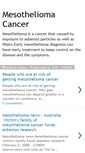 Mobile Screenshot of mesothelioma-stories.blogspot.com