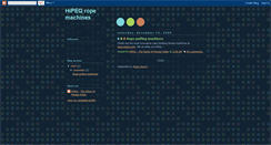 Desktop Screenshot of hipeq.blogspot.com