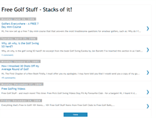 Tablet Screenshot of freegolfstuff.blogspot.com