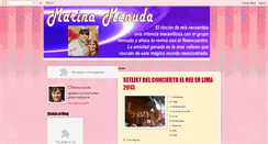 Desktop Screenshot of marinamenuda.blogspot.com