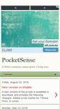 Mobile Screenshot of pocketsense.blogspot.com