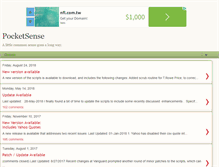 Tablet Screenshot of pocketsense.blogspot.com
