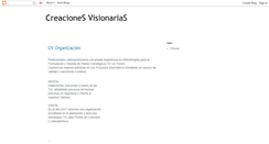 Desktop Screenshot of creacionesvisionarias.blogspot.com