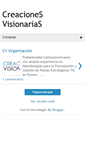 Mobile Screenshot of creacionesvisionarias.blogspot.com