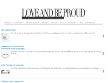 Tablet Screenshot of lovebeproud.blogspot.com