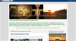 Desktop Screenshot of caminho-franciscano.blogspot.com