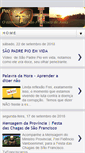 Mobile Screenshot of caminho-franciscano.blogspot.com