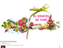 Tablet Screenshot of elrincondeyake.blogspot.com