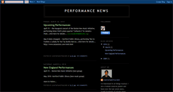 Desktop Screenshot of berensperformancenews.blogspot.com