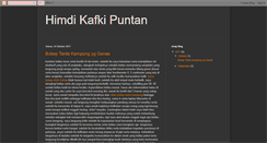 Desktop Screenshot of himdikafkipuntan.blogspot.com