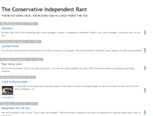 Tablet Screenshot of conservativeindependentrant.blogspot.com