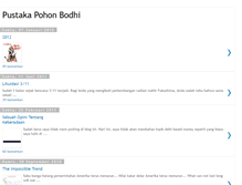 Tablet Screenshot of pohonbodhi.blogspot.com