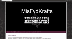 Desktop Screenshot of misfydkrafts.blogspot.com