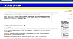 Desktop Screenshot of odivelaspopular.blogspot.com