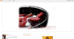 Desktop Screenshot of icecreamandstrawberry.blogspot.com