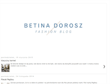 Tablet Screenshot of betinadorosz.blogspot.com