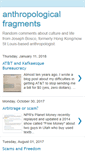 Mobile Screenshot of anthrofragments.blogspot.com