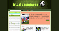 Desktop Screenshot of fotbalcampinean.blogspot.com