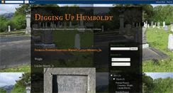 Desktop Screenshot of digginguphumboldt.blogspot.com
