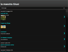 Tablet Screenshot of lamaestragiusi.blogspot.com
