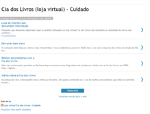 Tablet Screenshot of cia-dos-livros-cuidado.blogspot.com