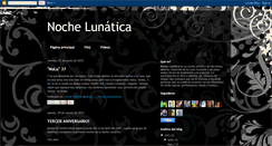 Desktop Screenshot of nochelunatica.blogspot.com