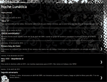 Tablet Screenshot of nochelunatica.blogspot.com