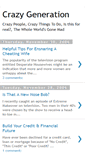 Mobile Screenshot of crazygeneration.blogspot.com