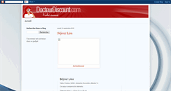 Desktop Screenshot of docteurdiscount.blogspot.com