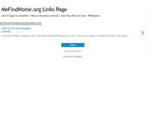 Tablet Screenshot of mefindhomelinks.blogspot.com
