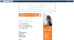 Desktop Screenshot of moviesynopses.blogspot.com