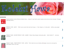 Tablet Screenshot of koleksi-hawa.blogspot.com