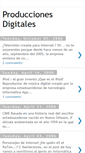 Mobile Screenshot of produccionesdigitales.blogspot.com