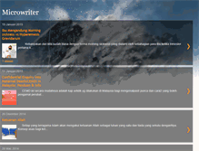 Tablet Screenshot of microwriter.blogspot.com