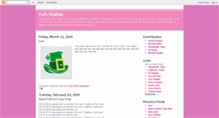 Desktop Screenshot of cafechatter.blogspot.com