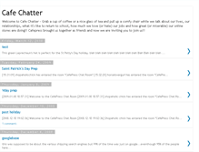 Tablet Screenshot of cafechatter.blogspot.com