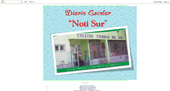 Desktop Screenshot of diarioescolarnotisur.blogspot.com