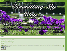 Tablet Screenshot of committingmyway.blogspot.com