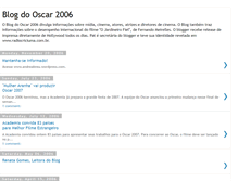 Tablet Screenshot of blogoscar06.blogspot.com
