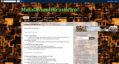 Desktop Screenshot of metalassaultbrasileiro.blogspot.com