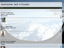 Tablet Screenshot of journeymanjackinecuador.blogspot.com