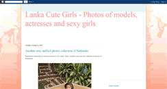 Desktop Screenshot of lankacutegirls.blogspot.com