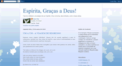 Desktop Screenshot of espiritagracasadeus.blogspot.com