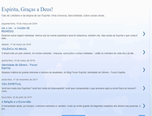 Tablet Screenshot of espiritagracasadeus.blogspot.com