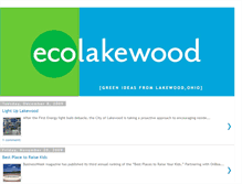 Tablet Screenshot of ecolakewood.blogspot.com