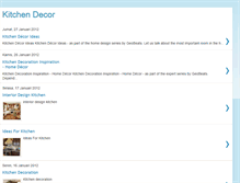 Tablet Screenshot of kitchen-decor-guides.blogspot.com