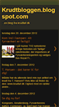 Mobile Screenshot of krudtbloggen.blogspot.com