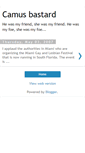 Mobile Screenshot of bastardcamus.blogspot.com