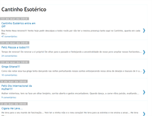 Tablet Screenshot of cantinhogitano.blogspot.com