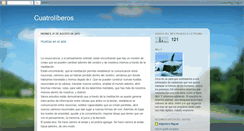 Desktop Screenshot of cuatroliberos.blogspot.com